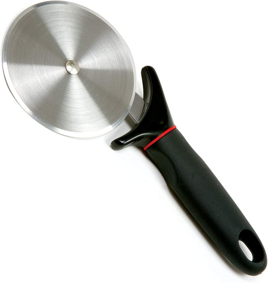 NEW KitchenAid Stainless Steel Blade PIZZA WHEEL Cutter w/ Finger Guard ~  BLACK