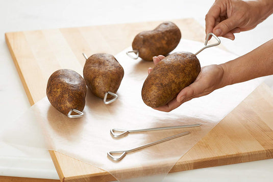 The Charcoal Companion Hasselback Potato Slicing Rack, CC2031 
