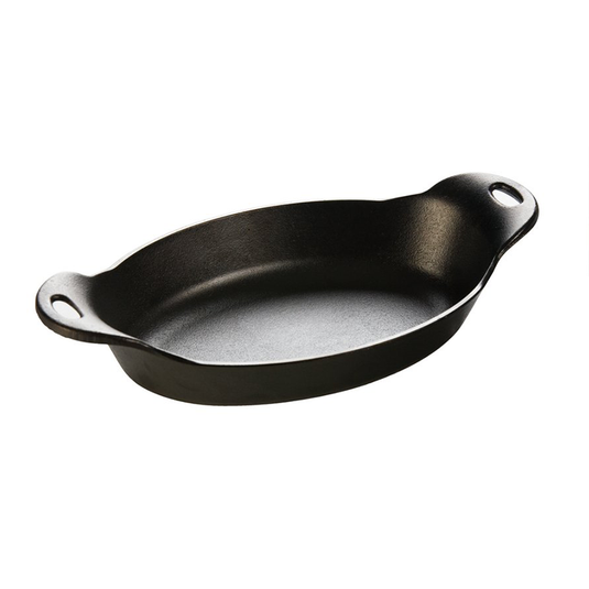 Lodge Cast Iron Square Mini Server, Black, 10 oz