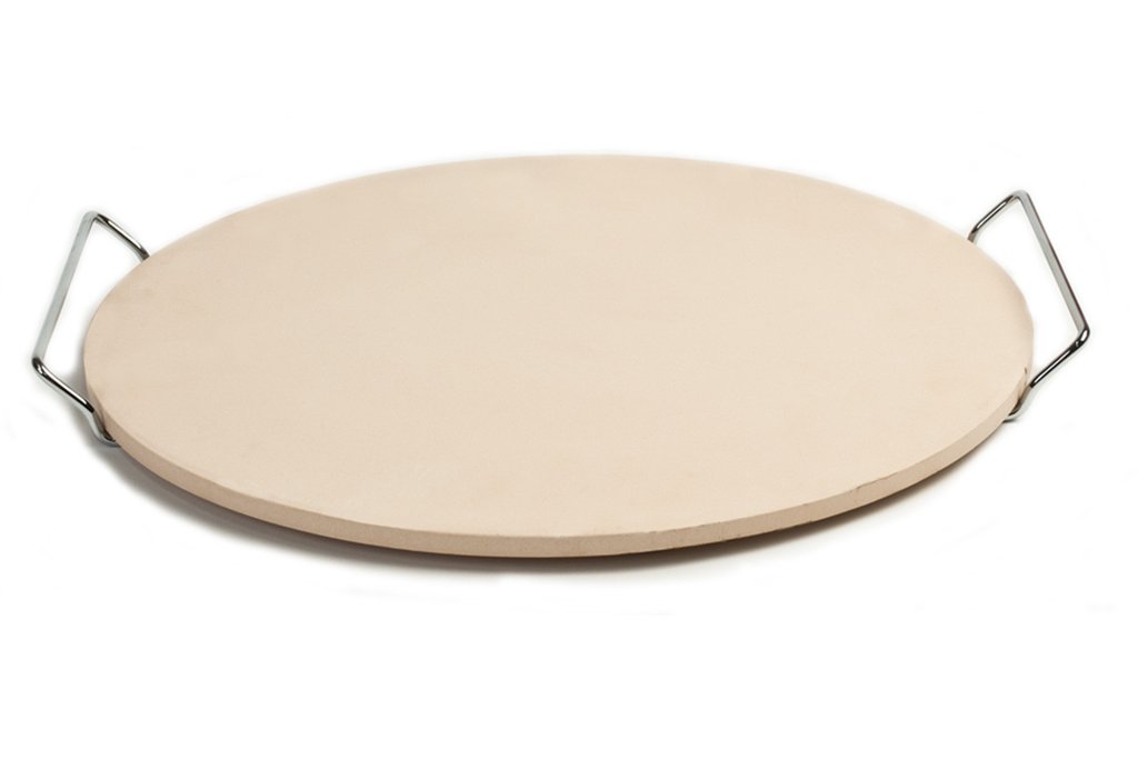 15 Round Pizza Stone With Wire Frame Atlanta Grill Company