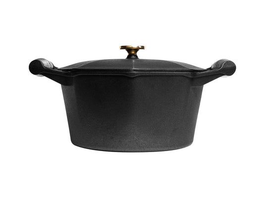 5 qt. Cast Iron Dutch Oven with Lid and Spiral Bail Handle