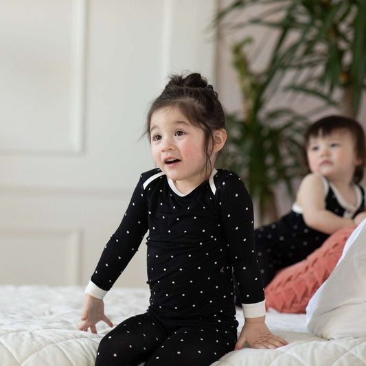 Bamboo Jersey Two-Piece Long Sleeve PJ Set - Basking Buddies 18-24M