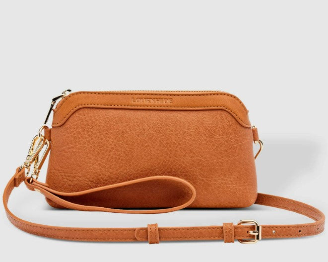 lily leather crossbody bag