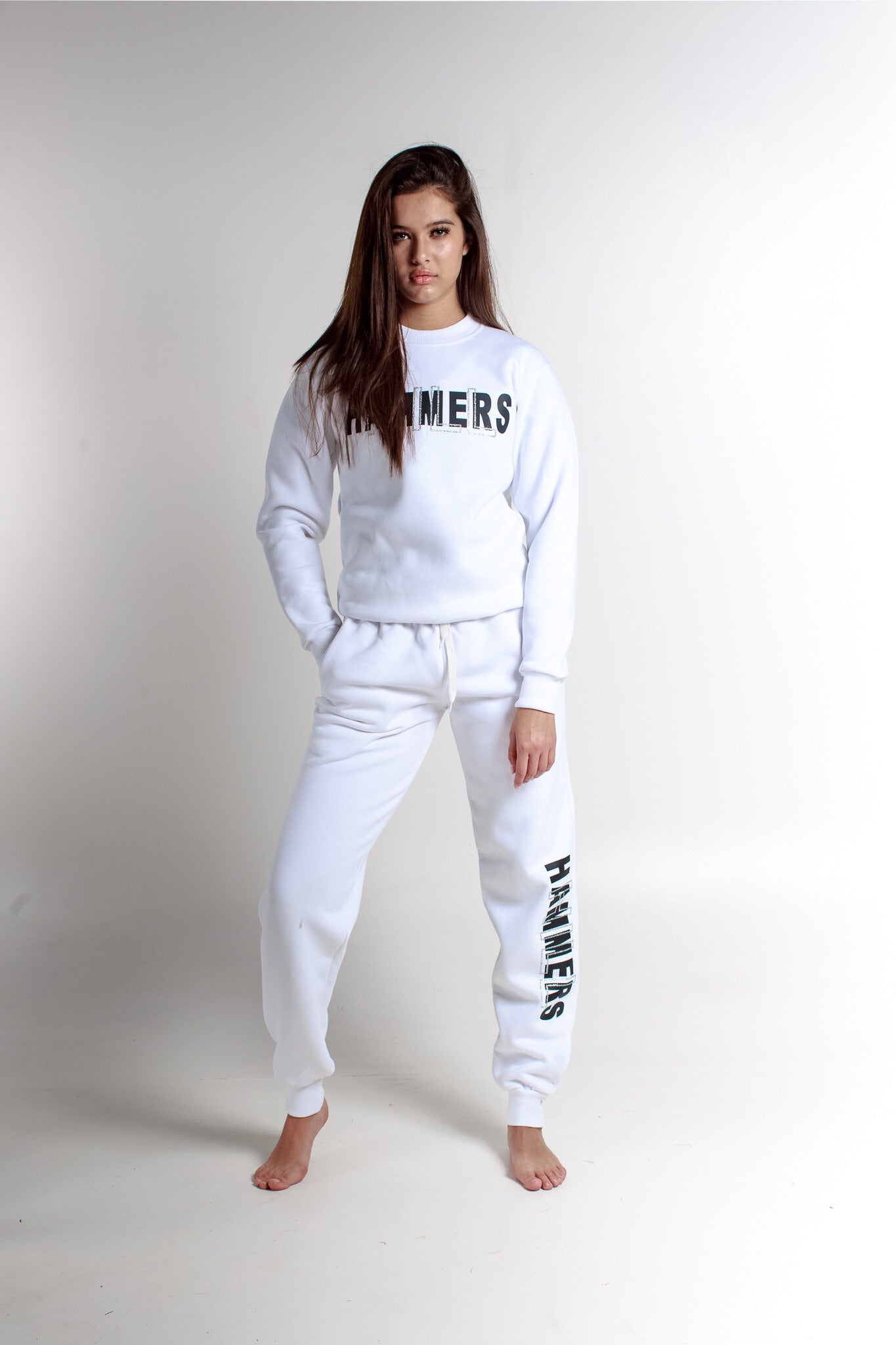 wide leg tracksuit bottoms