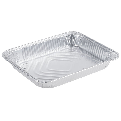 Disposable Aluminum Pan 1/2 Size Deep Foil Pan Regular Weight 9' x 13