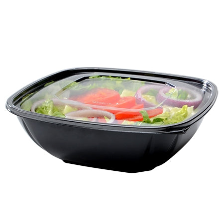 Fineline 15234M-FL Super Bowl Plus Clear Flat PET Plastic Lid for