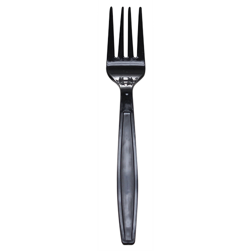 Visions Black Heavy Weight Plastic Knife - 1000/Case