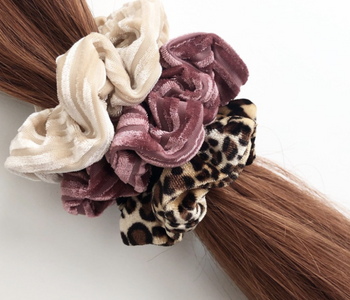 scrunchies for thick hair