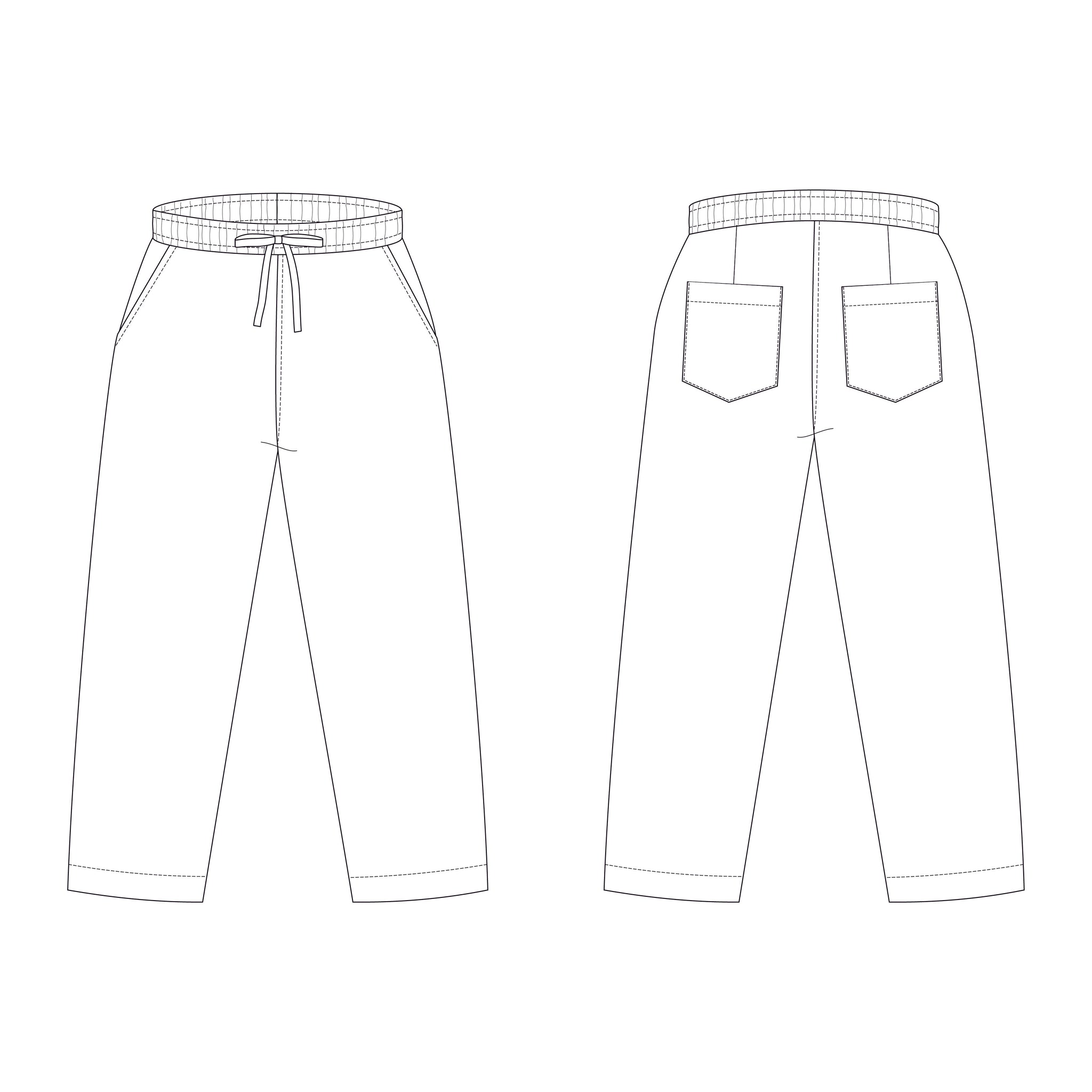 Fremantle Pants - Digital Sewing Pattern – Elbe Textiles