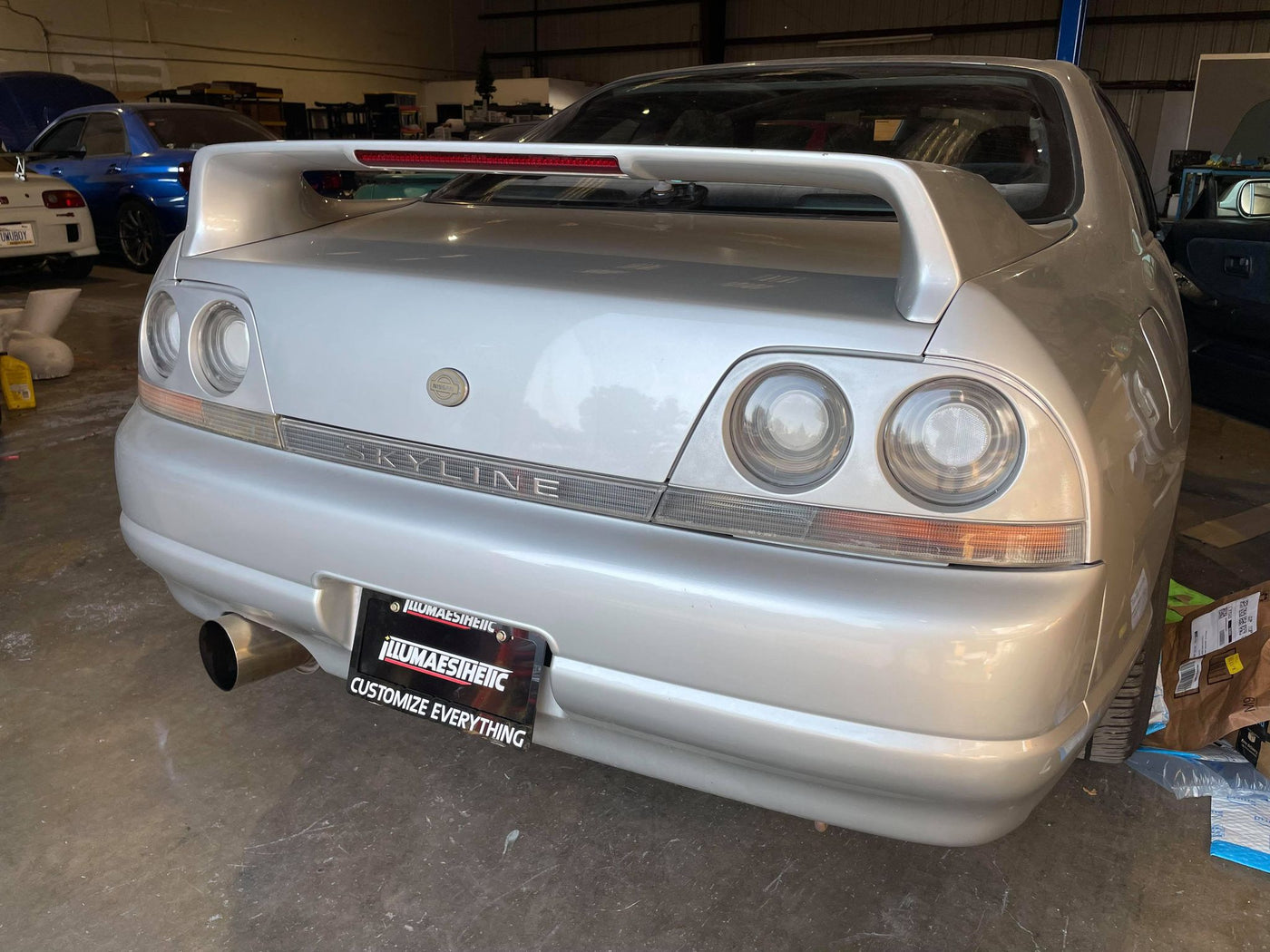 Nissan Skyline R33 Coupe Clear Diy Tail Light Lenses Illumaesthetic