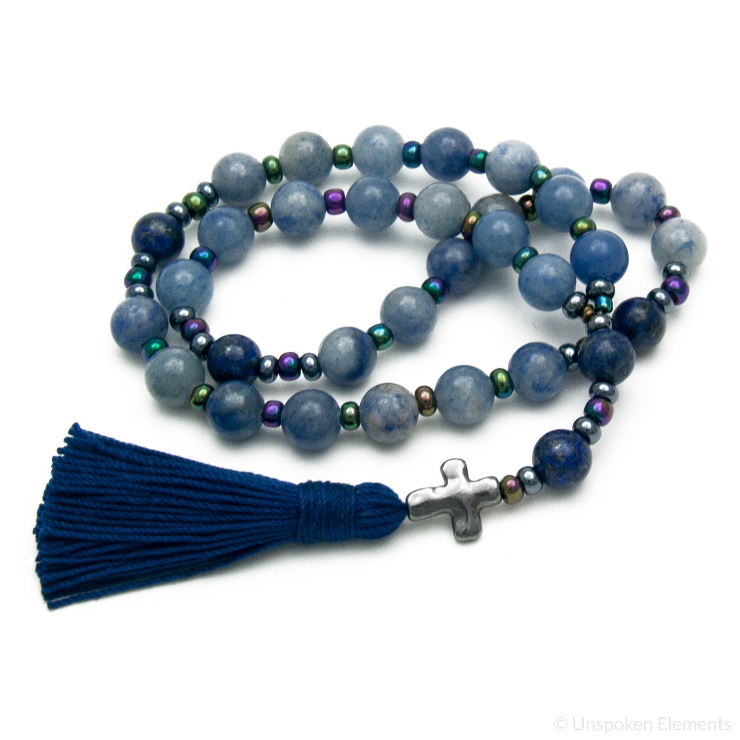 lapis lazuli prayer beads