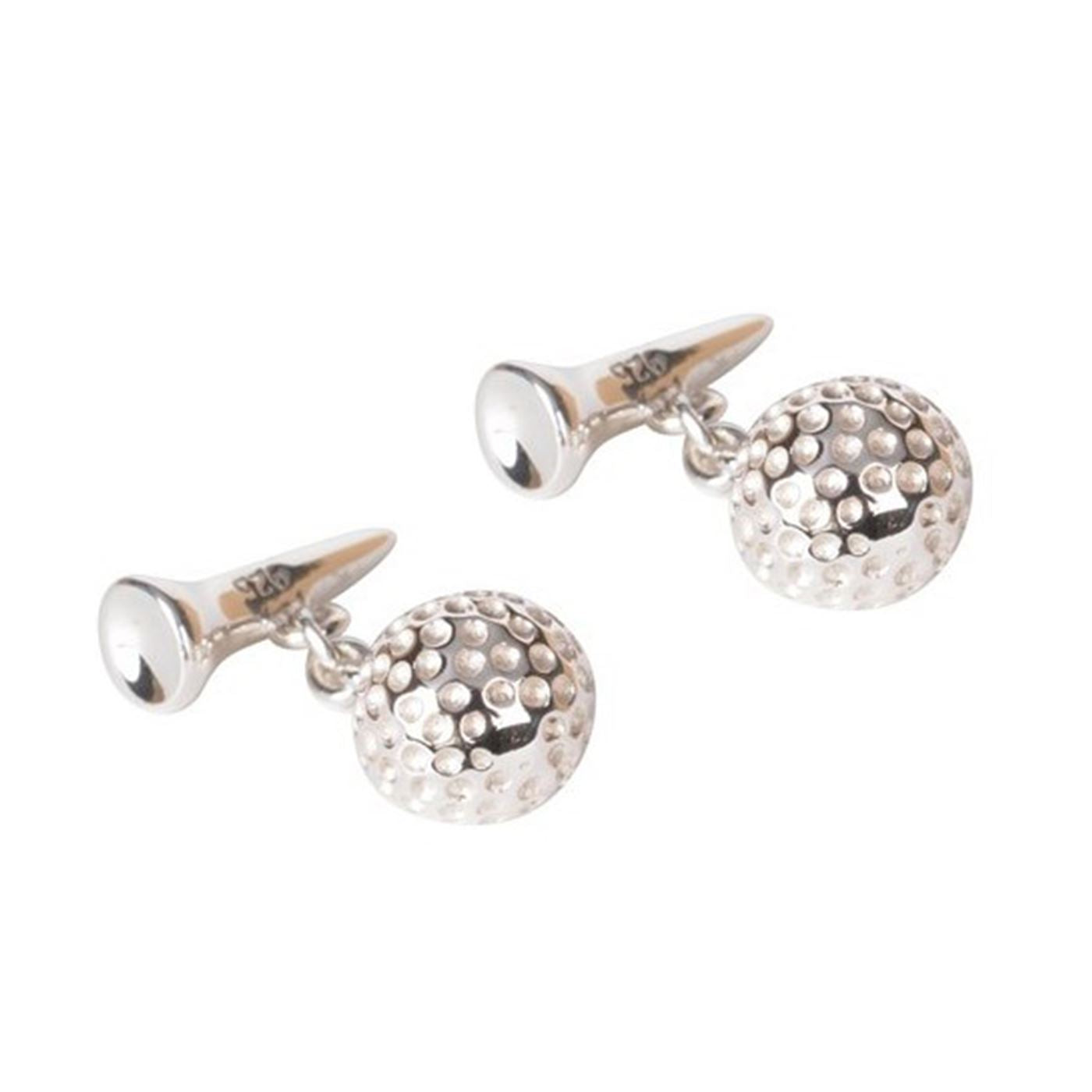 Sterling Silver Golf Cufflinks – The Cufflink Store