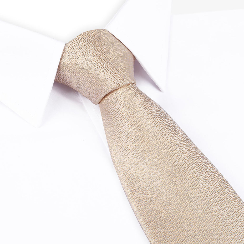 Pastel Gold Textured Woven Silk Tie – The Cufflink Store