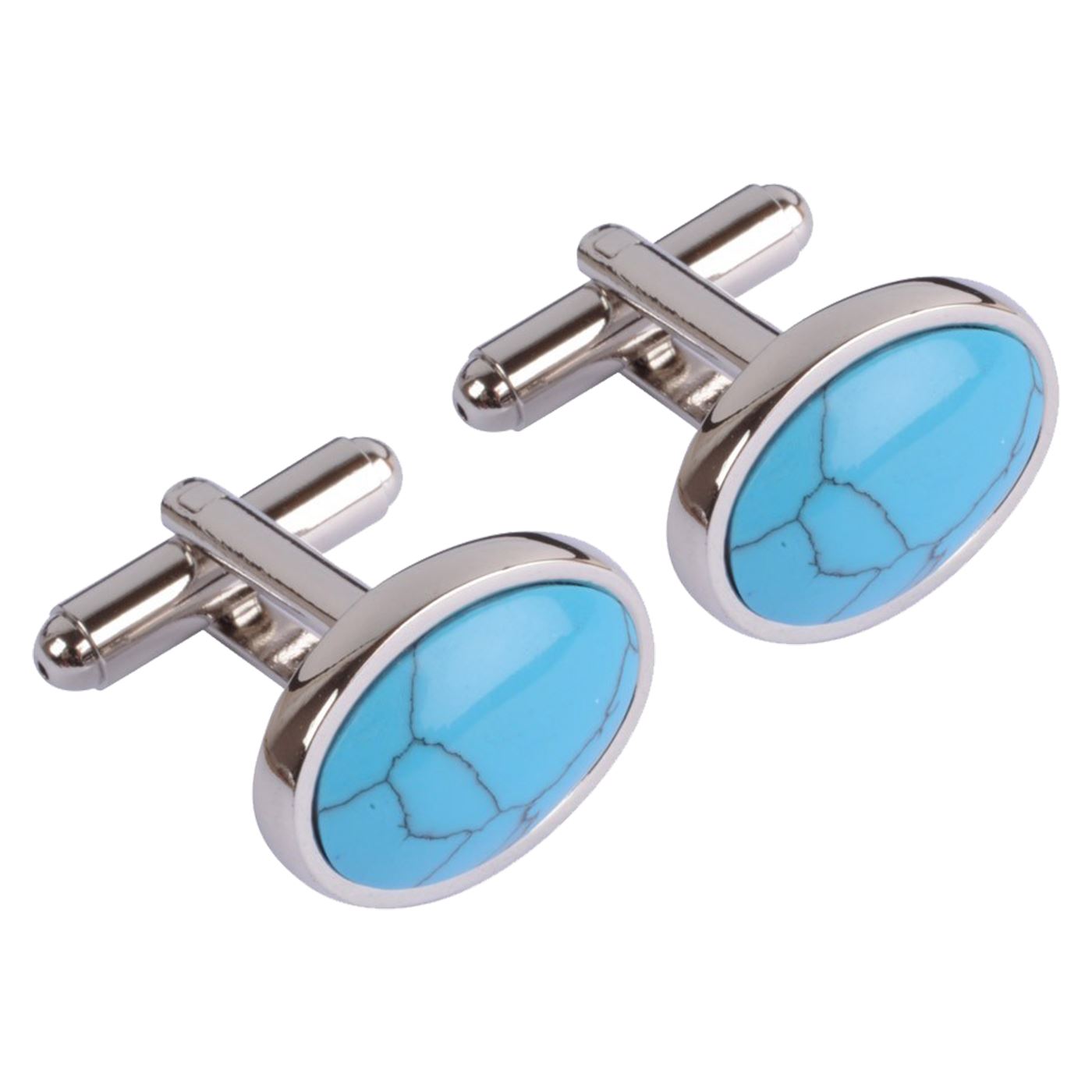 Turquoise Stone Cufflinks – The Tie Store