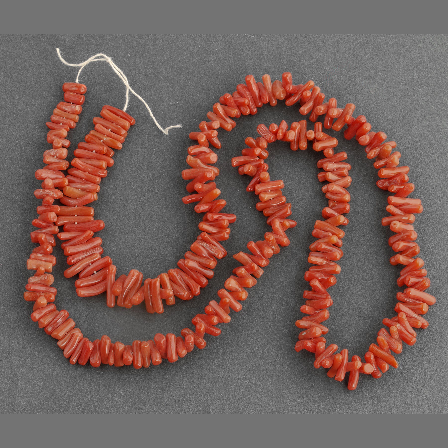 mediterranean coral beads