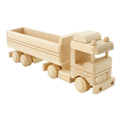 wooden semi