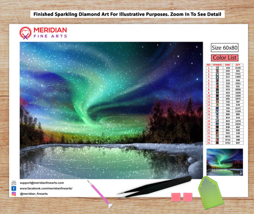 Aurora Borealis - Diamond Art Kit