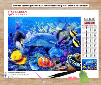 Sea Life 1 - Diamond Art Kit