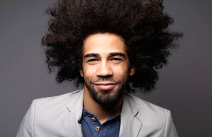 cabelo masculino black power