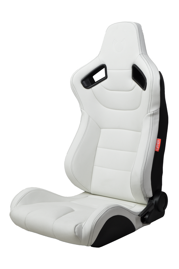 white racing seat