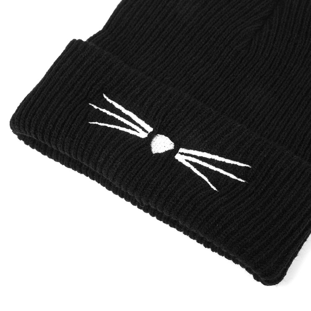 Bonnet Chat Pour Femme Automne Hiver Chouchou Chat