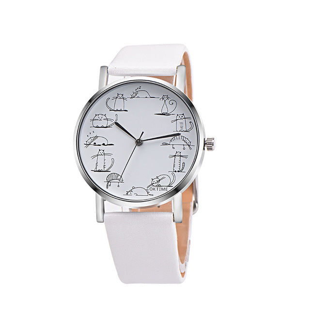 Montre Chats Rigolos Pour Femmes Et Hommes Chouchou Chat