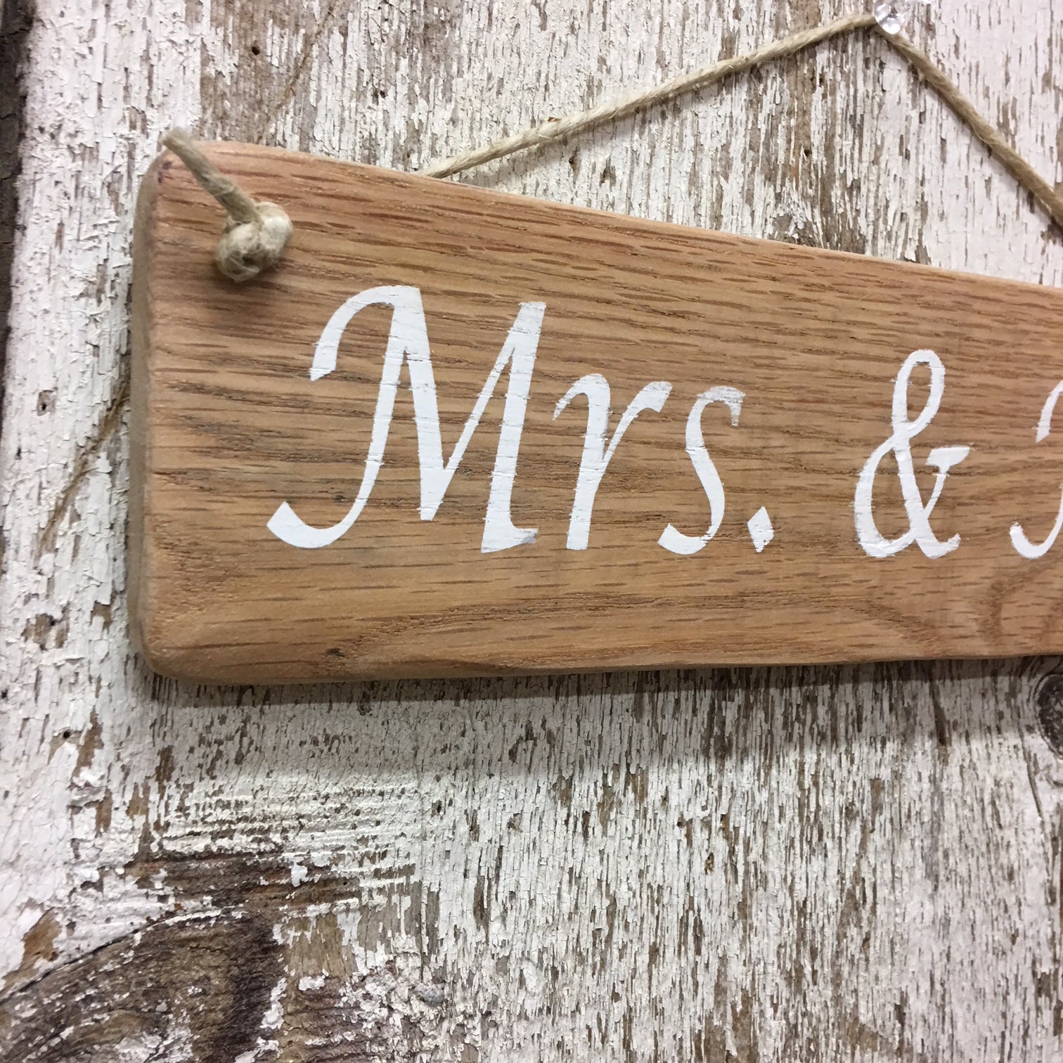 Lesbian Wedding Sign Gift Idea Mrs Mrs Reclaimed Wood Sign