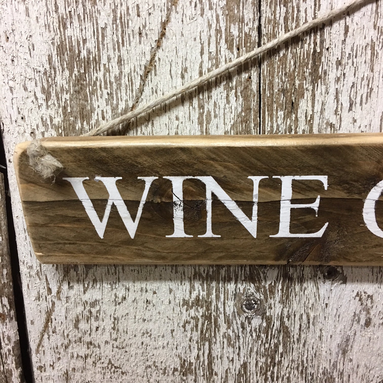 Wine Themed Gift Ideas And Signs Wine Cellar Reclaimed Wood