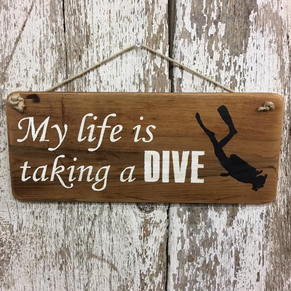 Scuba Diving Gift Ideas Reclaimed Wood Signs T Shirts And