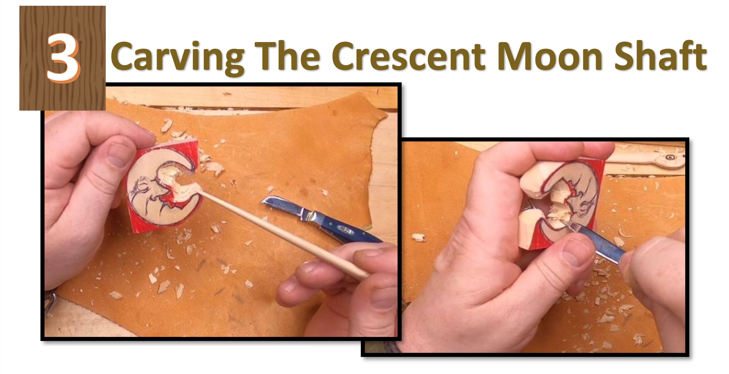 Carving The Crescent Moon Shaft