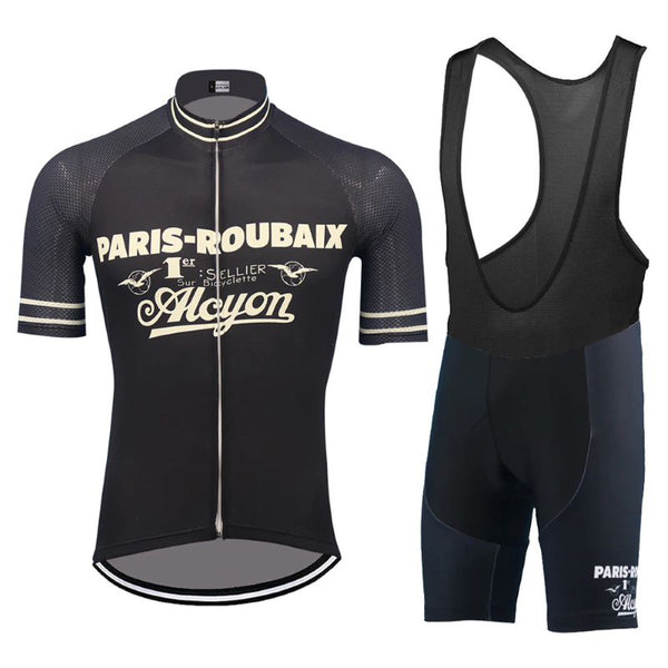 Paris-Roubaix Alcyon short sleeve cycling set – Pulling Turns