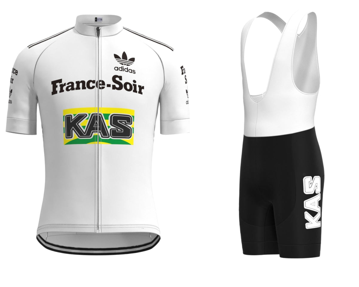 Paris-Nice leader jersey cycling set 1986 – Pulling Turns