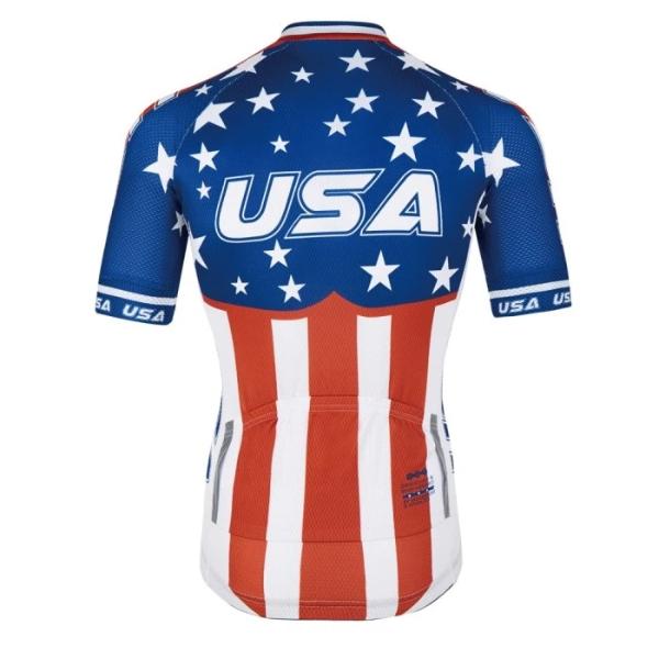 USA national team cycling jersey short sleeve – Pulling Turns