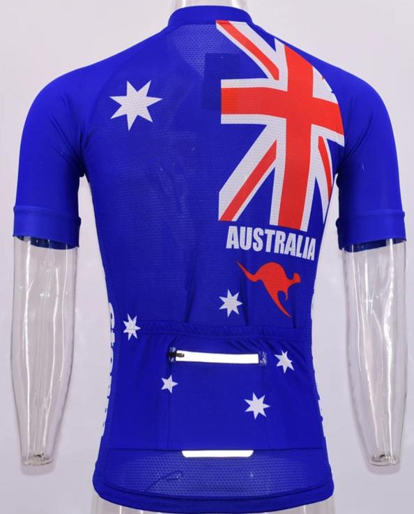 Australia national team cycling jersey – Pulling