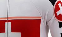 Switzerland vintage cyling jersey long sleeve