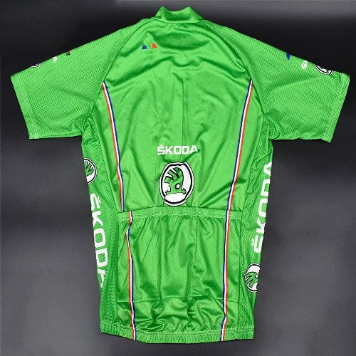 cycling green jersey