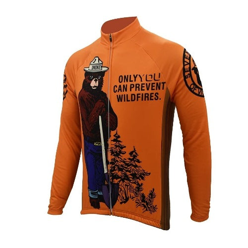 smokey the bear cycling jersey