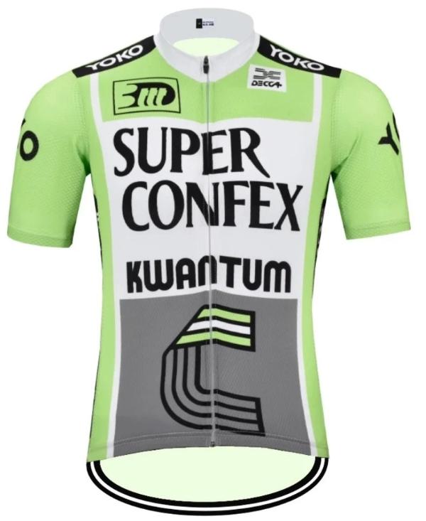 Allergie Kan worden genegeerd in het geheim Superconfex Kwantum cycling jersey 1987 – Pulling Turns