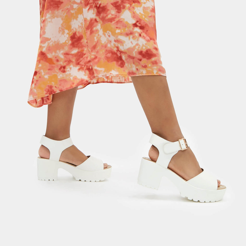 vegan chunky sandals