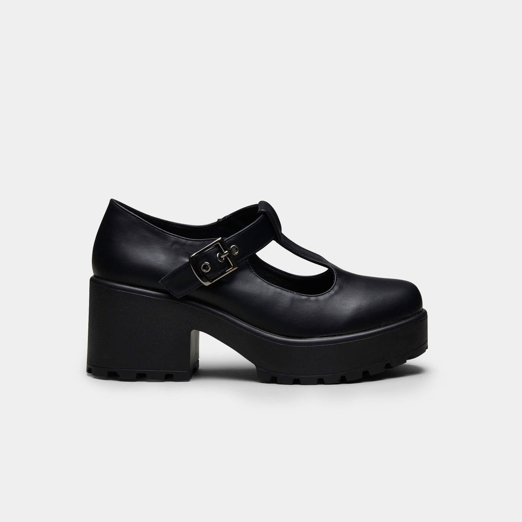 vegan leather mary janes