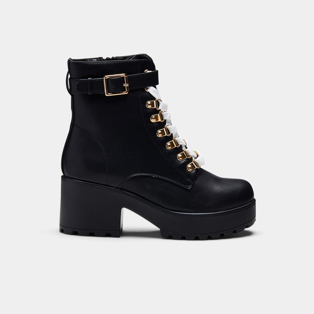 platform biker boots