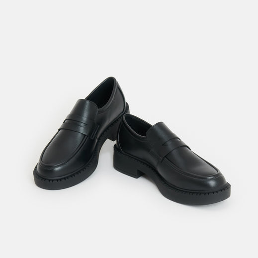 Dorado Black Tale Loafers