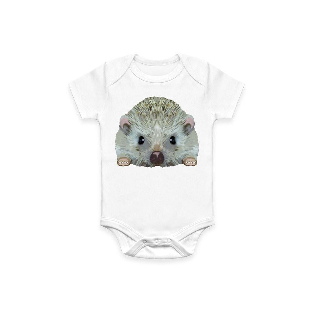 hedgehog onesie baby