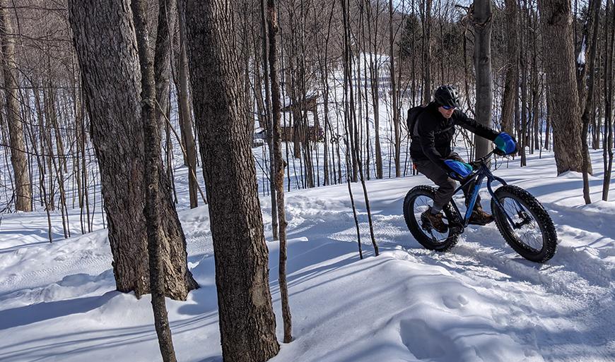 Explore Greater Montreal on a Fatbike for a couple’s activity