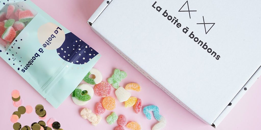 La boîte à bonbons : idée de cadeau local pour une livraison de bonbons à domicile