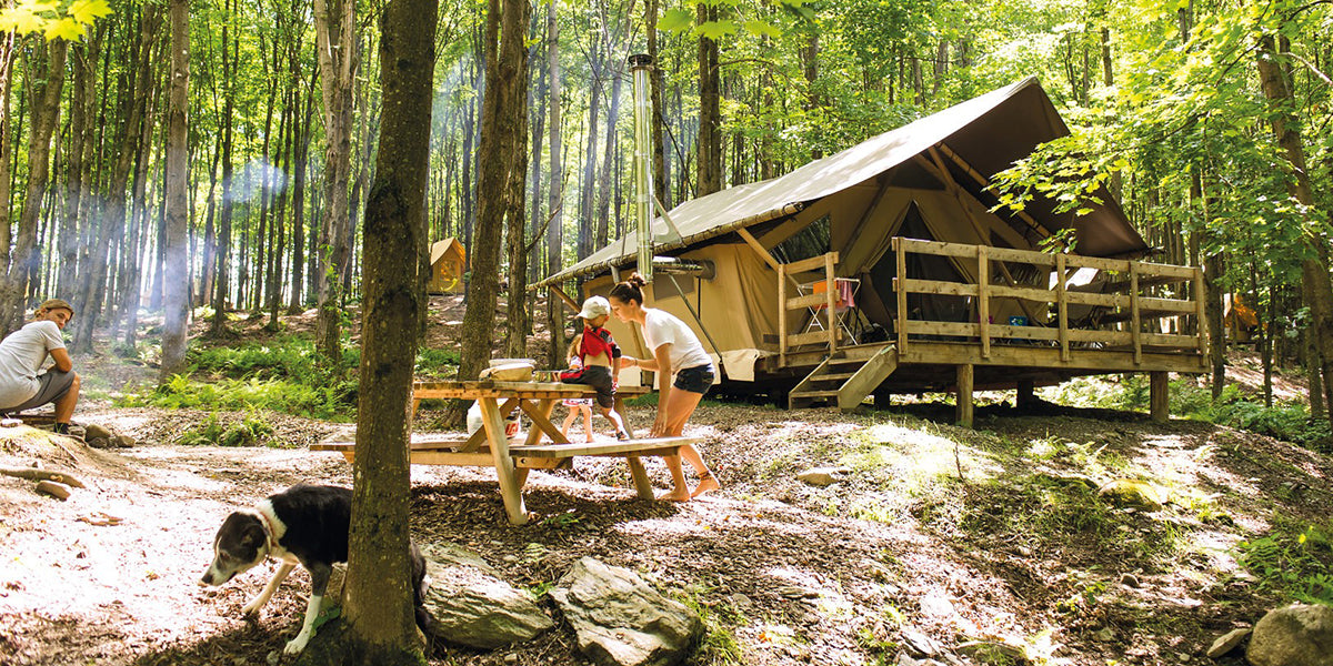 Du glamping en prêt-à-camper