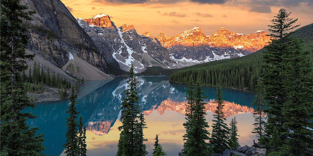 Parc national Banff: Admirez le coucher de soleil et sentez le souffle des glaciers