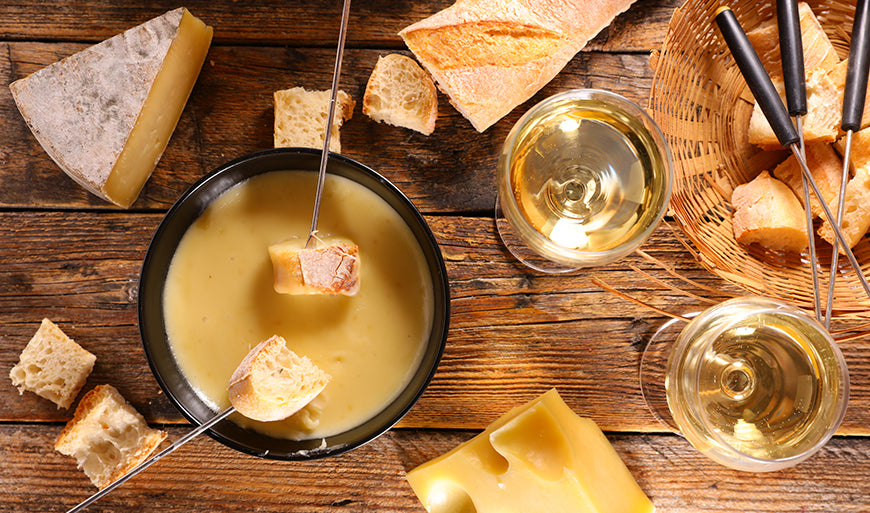 activités des fêtes de fondue au fromage