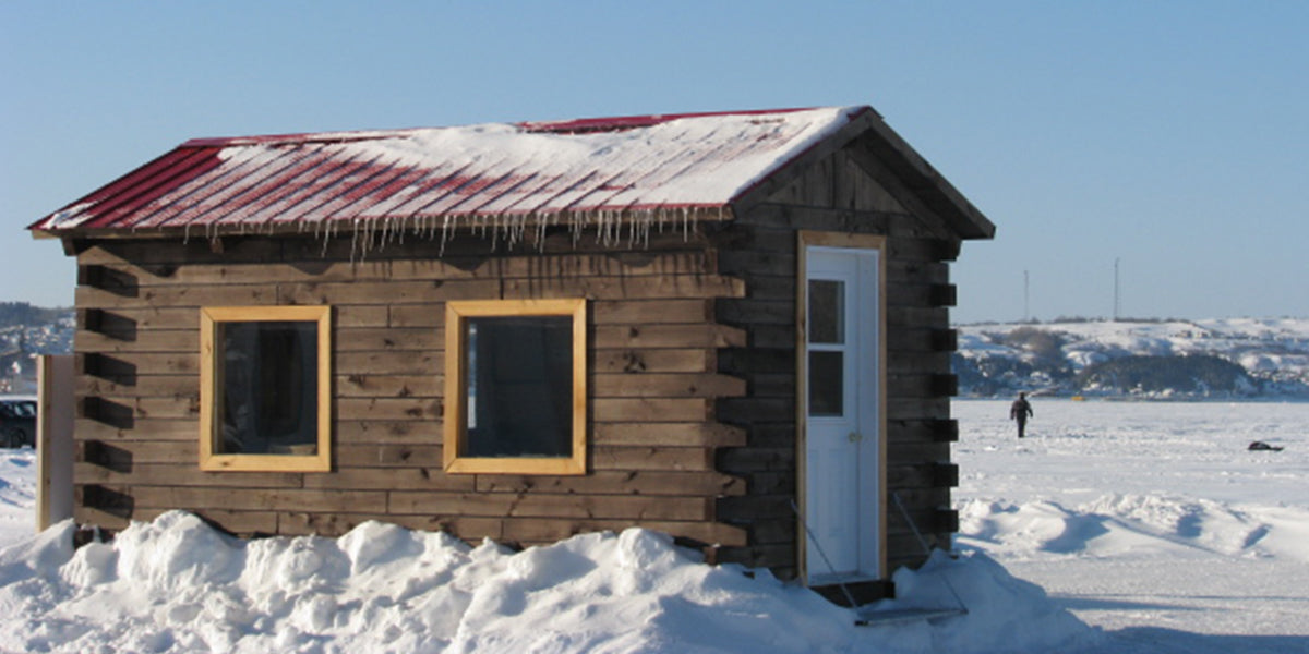 A fishing trip in the middle of winter!