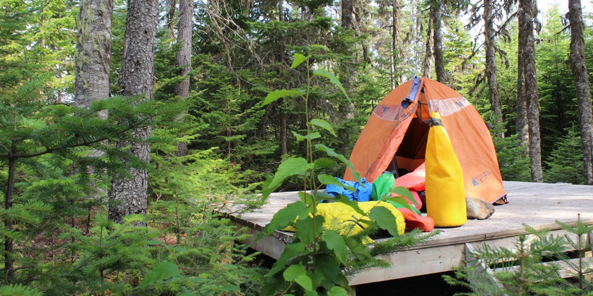 Escapade en kayak-camping sur le fjord